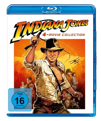 Indiana Jones – 4-Movie Collection [Blu-ray] NEU OVP