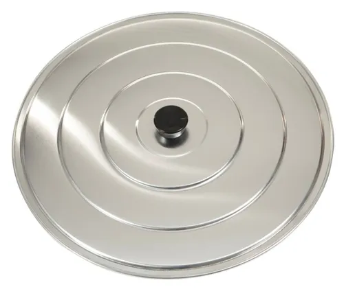 Garcima Aluminiumdeckel, 60 cm - Praktischer Aluminiumdeckel für Paella-Pfannen, Töpfe und Bratpfannen. Leicht und effizient für das Kochen und Abdecken Ihrer Gerichte.