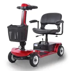 Elektrischer Rollator ( S-02) -12ah - Rot