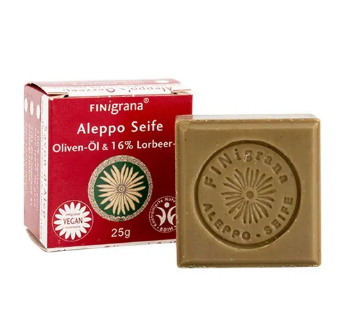 Finigrana Handseife Alepposeife - 16% Lorbeeröl 25g