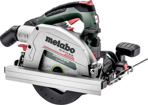 Metabo Handkreissäge KS 18 LTX 66 BL – 18V, 8Ah, 66mm Schnittleistung