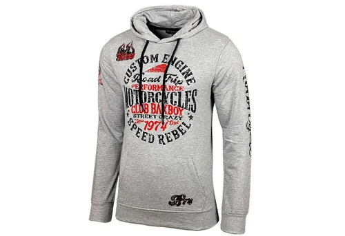Baxboy Hoodie Baxboy Herren Pullover Hoodie Sweatshirt Langarm Kapuzenpullover 2628