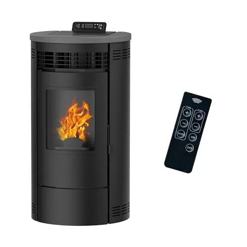 Pelletofen Air Flavia 9,5 kW schwarz Sannover von Sannover Thermique