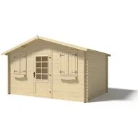Altanka Gartenhaus, Gerätehaus 12 m2, 4x3 m, 28 mm Altanka Gartenhaus   Gerätehaus 12 m2   4x3 m   28 mm   DOM137