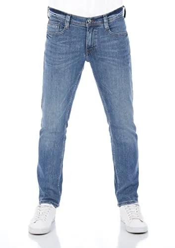 MUSTANG Jeans Herren Stretch Oregon Tapered Fit - Moderne Jeans im Tapered Fit für Herren, aus hochwertigem Baumwoll-Stretch-Mix für besten Tragekomfort. Ideal für jeden Anlass, erhältlich in verschiedenen Farben und Größen.