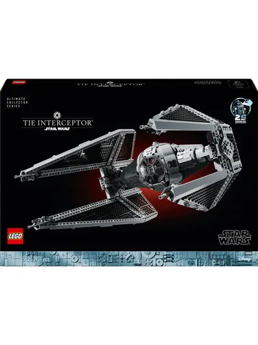 Star Wars 75382 TIE-AbfangjägerTM - UCS-Version mit detailgetreuem Cockpit und LEGO Minifigur, ideal für Sammler und Fans ab 18 Jahren