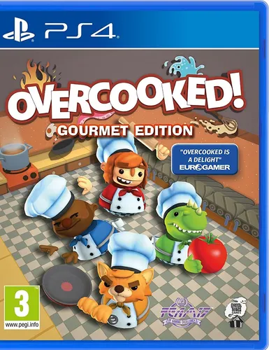Overcooked Gourmet Edition - PS4 Playstation 4 Spiel - NEU OVP