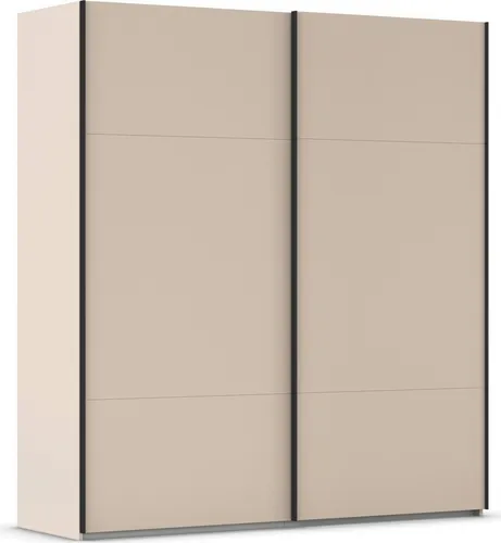 RAUCH CONTIDO Schwebetürenschrank, beige, 201x223x68 cm
