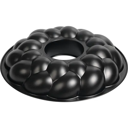 Original Kaiser Hefezopf Backform Kranz 32 cm - Kranz-Backform mit praktischen Griffrand, ideal für Hefeteig und Rührkuchen. Antihaftbeschichtet für leichte Reinigung und perfekte Herauslösbarkeit.