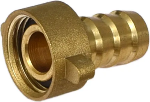 Agora-Tec® Messing Schlauchtülle Schlauchverschraubung 1/2 Zoll IG auf 1/2 Zoll Schlauchtülle (12,7mm)