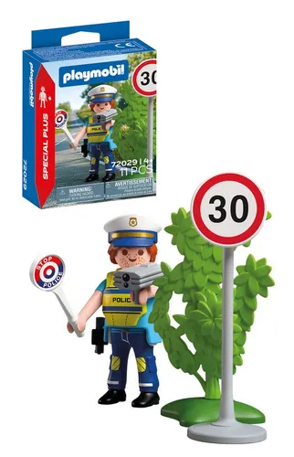 Playmobil® Special Plus Polizist mit Radar (72029), Life Konstruktions-Spielset, (11 St)