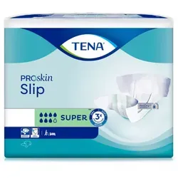 TENA ProSkin Slip Super XL Inkontinenzwindeln, 28 Stück - Arzneimittel für optimale Sicherheit und Komfort bei Blasenschwäche. Mit FeelDry Advanced Technologie für ein trockenes Gefühl und Odour Neutralizer für hohe Diskretion.