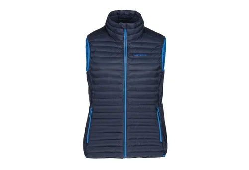 ICEPEAK Damen Steppweste Banner - Dunkelblau, Größe 36 - Leichte Steppweste von Icepeak mit synthetischer Isolierung. Sie ist feuchtigkeitsbeständig und bietet optimalen Tragekomfort für Outdoor-Aktivitäten.