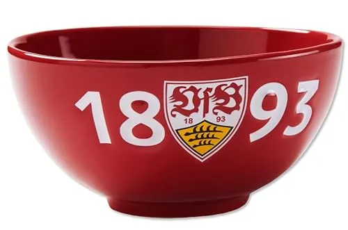 VfB Stuttgart Müslischale 1893 in rot von VfB Stuttgart