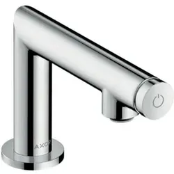 Axor Uno Standventil Select 80 - Brushed Nickel - Elegante Waschtischarmatur aus hochwertigem gebürstetem Nickel, ideal für moderne Badezimmer mit zeitlosem Design und einfacher Handhabung.