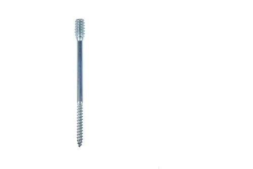 Wovar Distanzschrauben - Justierschrauben verzinkt 6 x 80 mm - Pro Schachtel 50 Stück