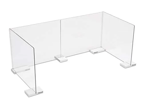 Betzold Mobiler Spuckschutz Lehrertisch - Tischaufsteller Durchsichtige Trennwand