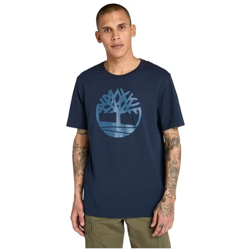 Timberland Kennebec River T-Shirt für Herren - Marinefarben - Herren-Shirts aus 100% Baumwolle mit stylischem Timberland®-Baumlogo. Bequem und lässig für jeden Tag, ideal für entspannte Outfits.
