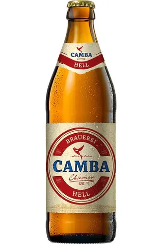 Camba Hell Lager Bier 12x0,5 Pilsner Münchner Caramelmalz
