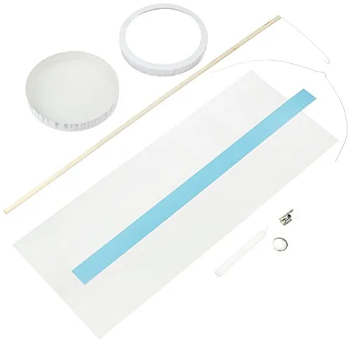 Ursus 6710000 - Laternen Bastelset, Blanco, ca. 20 x 15,3 cm, aus Zeichentransparentpapier, Set zum Erstellen von selbstgebastelten Laternen, ideal geeignet für den nächsten Laternenlauf