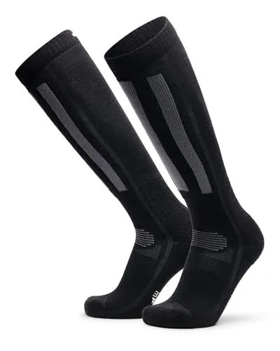 DANISH ENDURANCE Merino Performance Skisocken, Gepolstert & Atmungsaktiv, Unisex