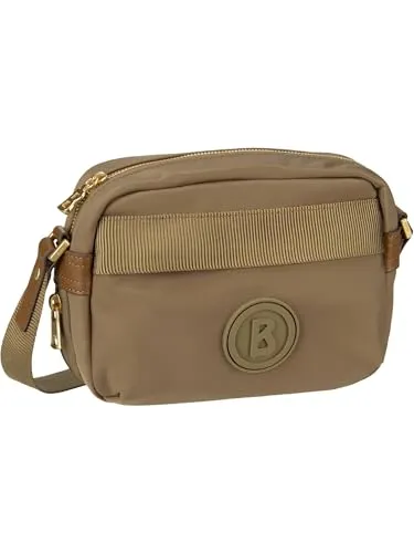 BOGNER Schultertasche Maggia Lidia - Handtaschen aus strapazierfähigem Nylon in elegantem Khaki, ideal für den Alltag und stilvolle Auftritte.