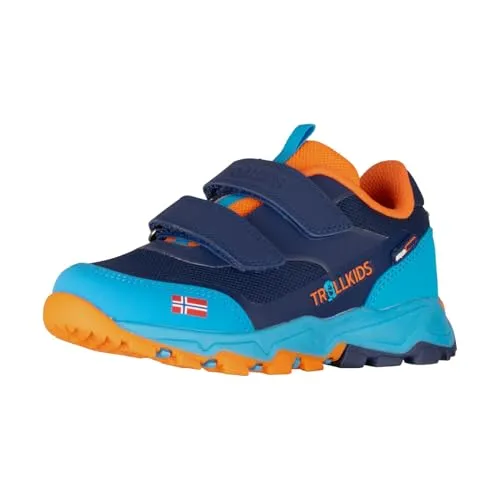 Trollkids Kids Preikestolen Hiker 35, Grey-Blue