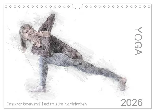 Isabella Thiel | YOGA Inspirationen mit Texten zum Nachdenken (Wandkalender...