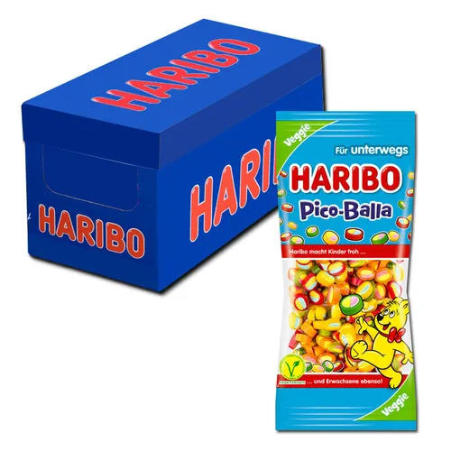  Haribo Mini Pico-Balla Taschenpackung, 12 Beutel je 65g 10,47€/1kg