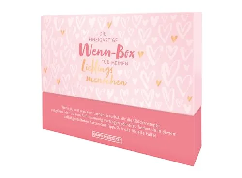 Grafik Werkstatt Geschenk-Box zur Geburt| Karten-Set zum ausfüllen | 20 Karten in hochwertiger Box