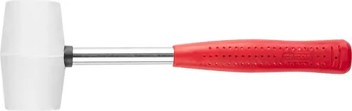 TOP TOOLS Gummihammer 40 mm/225 g, weißer Gummi 02A310