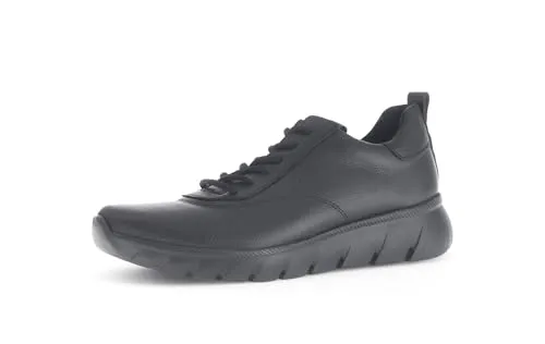 Gabor Damen Low-Top Sneaker - Chunky Ugly Sneaker in Schwarz - Damen-Sneaker mit Best Fitting, ideal für den Alltag. Bequem und stylisch dank leichter Zellsohle und modischem Chunky-Design.