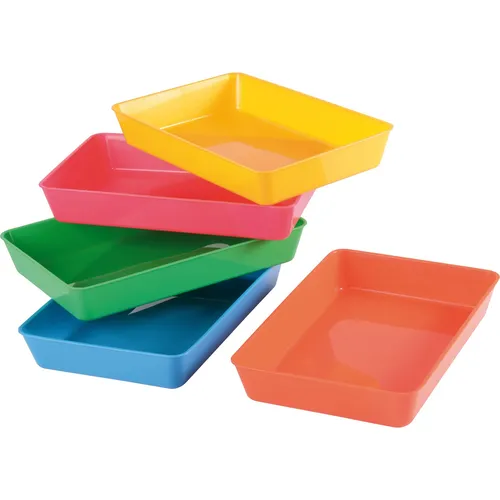 EDUPLAY 120757 Materialschalen L, 18,5 x 12,5 x 3 cm (5er Pack)