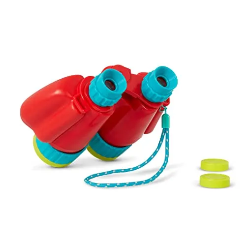 B. toys - Mini-Ferngläser - Kinder-Feldstecher - Rotes Spiel Ferngläser - Spielplatz & Gartenspielzeug - Kostüme, Spielzeug für Kinder - 3 Jahre +