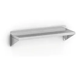 KuKoo Edelstahl Wandregal 900mm in schwarz von Monster Shop