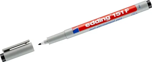 edding Folienstift OHP-Marker edding 151 F non-permanent 0,6mm schwarz (10 Stück)