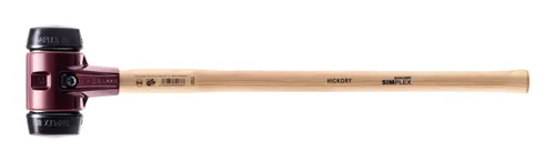 Halder Vorschlaghammer SIMPLEX D.100mm, Gummi - 3002.100 - Hämmer, ideal für präzise Arbeiten ohne Beschädigung der Oberfläche dank Gummiausführung.