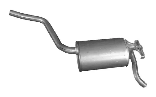 IZAWIT 07.005 Endschalldämpfer für MERCEDES-BENZ 190 (W201) - Schalldämpfer & Resonatoren, 100% Passgenauigkeit und einfache Installation für einen optimalen Auspuffbetrieb.