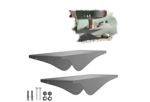 Wandregale & Simse Grau von SO-TECH