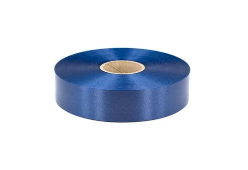 Star Geschenkband, Geschenkband Ringelband 31mm x 100m Rolle Dunkelblau