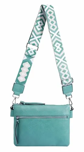 Handtaschen, Geldbörsen & Etuis Türkis von ITALYSHOP24