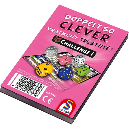 Schmidt Spiele Doppelt so clever Challenge I Block