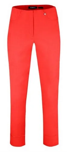 ROBELL Stoffhose Bella09-51568, mit Umschlag und Gesäßtaschen mit Gesäßtasche