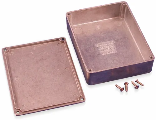 Produktbild HAMMOND Aluminium-Gehäuse, 1590BB, 118,5x93,5x34 mm