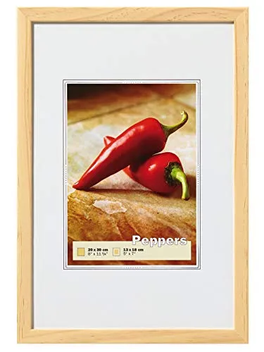 walther design Bilderrahmen kiefer 40 x 50 cm Peppers Holzrahmen BP050K