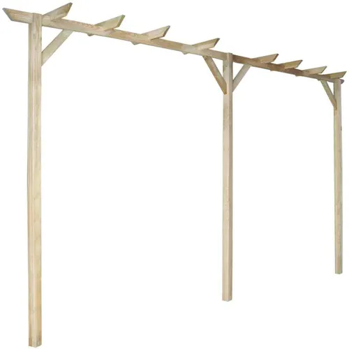 vidaXL Kiefernholz Pergola Rosenbogen von vidaXL