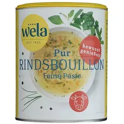 WELA Rindsbouillon 'Pur' 1/1 - Schneidebretter - WELA Rindsbouillon 'Pur' 1/1, nachhaltig und glutenfrei, ideal als Basis für köstliche Suppen und Eintöpfe.