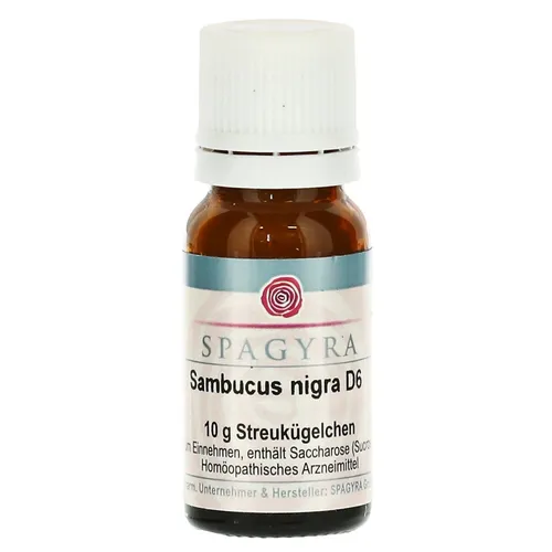 Spagyra GmbH & Co KG SAMBUCUS NIGRA D 6 Globuli 10 g 11555669