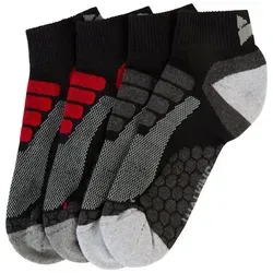 XTREME sockswear Laufsocken (2-Paar) Unisex Sport- und Funktionssocken mit Rippstruktur schwarz 39 (41)