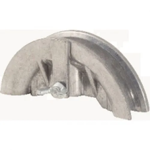 KS Tools 203.1220 Aluminium-Biegeform Ø 20mm - Körner & Locheisen - Biegeradius 90° für präzise Fertigung von Über-, Gegen-, Etagen- und Anschlussbögen aus Aluminium.